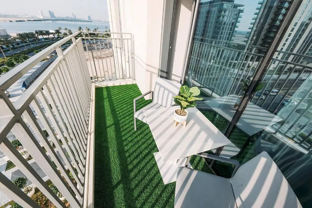 Luxury Dubai Creek Balcony & View 아파트 아랍에미리트