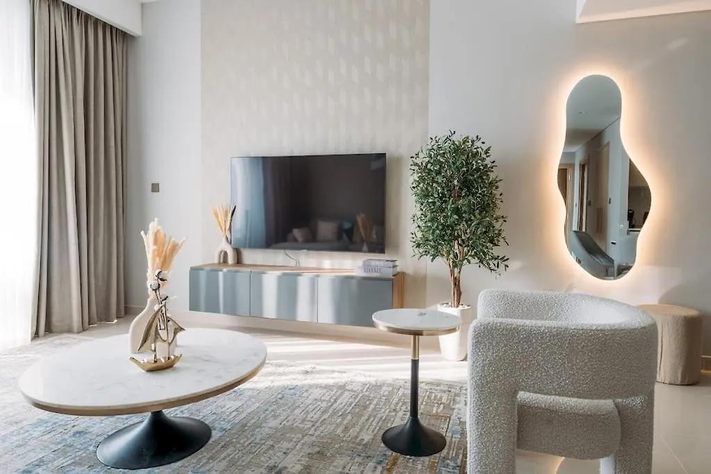 Luxury Dubai Creek Balcony & View 아파트 아랍에미리트