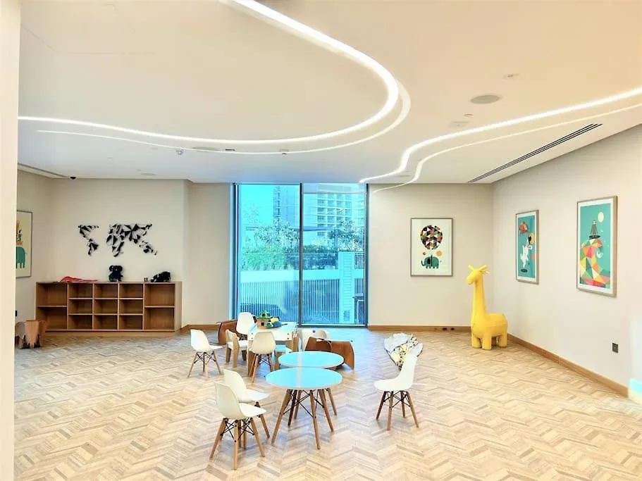 Luxury Dubai Creek Balcony & View 아파트 아랍에미리트
